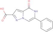 4-Oxo-6-phenyl-4,5-dihydropyrazolo[1,5-a]pyrazine-2-carboxylic acid