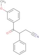 4-(3-Methoxyphenyl)-4-oxo-3-phenylbutanenitrile