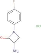 3-Amino-1-(4-fluorophenyl)azetidin-2-one hydrochloride