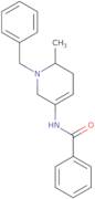 N-(1-Benzyl-6-methyl-1,2,5,6-tetrahydropyridin-3-yl)benzamide