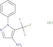 1-Phenyl-5-(trifluoromethyl)-1H-pyrazol-4-amine hydrochloride