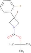 tert-Butyl 3-fluoro-3-(2-fluorophenyl)azetidine-1-carboxylate