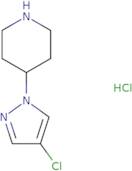 4-(4-Chloro-1H-pyrazol-1-yl)piperidine hydrochloride