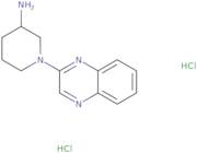 1-(Quinoxalin-2-yl)piperidin-3-amine dihydrochloride