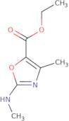 Ethyl 4-methyl-2-(methylamino)-1,3-oxazole-5-carboxylate