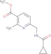 Methyl 6-[(cyclopropylformamido)methyl]-2-methylpyridine-3-carboxylate