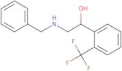 2-(Benzylamino)-1-[2-(trifluoromethyl)phenyl]ethan-1-ol