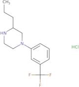 3-Propyl-1-[3-(trifluoromethyl)phenyl]piperazine hydrochloride