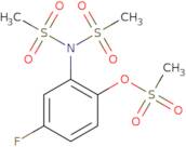 4-Fluoro-2-(N-methanesulfonylmethanesulfonamido)phenyl methanesulfonate