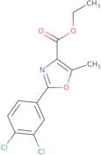 Ethyl 2-(3,4-dichlorophenyl)-5-methyl-1,3-oxazole-4-carboxylate