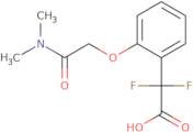 2-{2-[(Dimethylcarbamoyl)methoxy]phenyl}-2,2-difluoroacetic acid