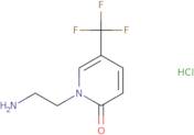 1-(2-Aminoethyl)-5-(trifluoromethyl)-1,2-dihydropyridin-2-one hydrochloride