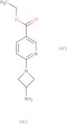 Ethyl 6-(3-aminoazetidin-1-yl)pyridine-3-carboxylate dihydrochloride