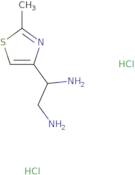 1-(2-Methyl-1,3-thiazol-4-yl)ethane-1,2-diamine dihydrochloride