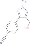 4-[4-(Hydroxymethyl)-1-methyl-1H-pyrazol-3-yl]benzonitrile