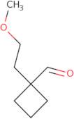 1-(2-Methoxyethyl)cyclobutane-1-carbaldehyde