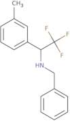 Benzyl[2,2,2-trifluoro-1-(3-methylphenyl)ethyl]amine