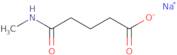 Sodium 4-(methylcarbamoyl)butanoate