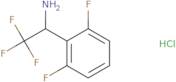 1-(2,6-Difluorophenyl)-2,2,2-trifluoroethan-1-amine hydrochloride