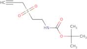 tert-Butyl N-[2-(prop-2-yne-1-sulfonyl)ethyl]carbamate