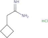 2-Cyclobutylethanimidamide hydrochloride