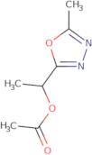 1-(5-Methyl-1,3,4-oxadiazol-2-yl)ethyl acetate