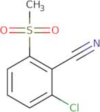 2-Chloro-6-methanesulfonylbenzonitrile