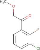 1-(3-Chloro-2-fluorophenyl)-2-methoxyethan-1-one