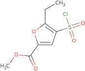 Methyl 4-(chlorosulfonyl)-5-ethylfuran-2-carboxylate