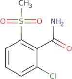 2-Chloro-6-methanesulfonylbenzamide