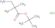 tert-Butyl 3-amino-2,2-dimethylpropanoate hydrochloride