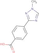 4-(1-Methyl-1H-1,2,4-triazol-3-yl)benzoic acid