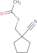 1-[(Acetylsulfanyl)methyl]cyclopentane-1-carbonitrile