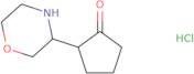 2-(Morpholin-3-yl)cyclopentan-1-one hydrochloride