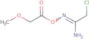 (1-Amino-2-chloroethylidene)amino 2-methoxyacetate