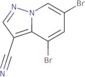 4,6-Dibromopyrazolo[1,5-a]pyridine-3-carbonitrile