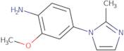 2-Methoxy-4-(2-methylimidazol-1-yl)aniline