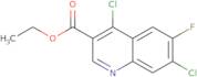 Ethyl 4,7-dichloro-6-fluoroquinoline-3-carboxylate