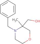 (4-Benzyl-3-methylmorpholin-3-yl)methanol