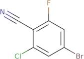 4-Bromo-2-chloro-6-fluorobenzonitrile