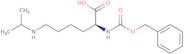 (S)-2-(((Benzyloxy)carbonyl)amino)-6-(isopropylamino)hexanoic acid ee