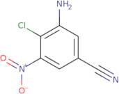 3-Amino-4-chloro-5-nitrobenzonitrile