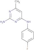 N4-(4-Fluorophenyl)-6-methylpyrimidine-2,4-diamine