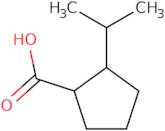 rac-(1R,2S)-2-(Propan-2-yl)cyclopentane-1-carboxylic acid