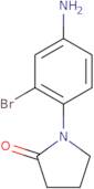 1-(4-Amino-2-bromophenyl)pyrrolidin-2-one