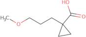 1-(3-Methoxypropyl)cyclopropanecarboxylic acid