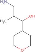 3-Amino-2-methyl-1-(oxan-4-yl)propan-1-ol