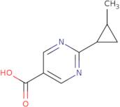 2-(2-Methyl-cyclopropyl)-pyrimidine-5-carboxylic acid