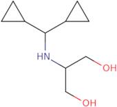 2-[(Dicyclopropylmethyl)amino]propane-1,3-diol