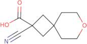 2-Cyano-7-oxaspiro[3.5]nonane-2-carboxylic acid